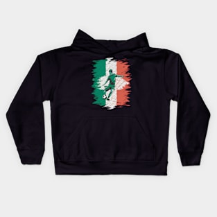 Ireland Soccer " Ireland Soccer Team Irish Flag " Kids Hoodie